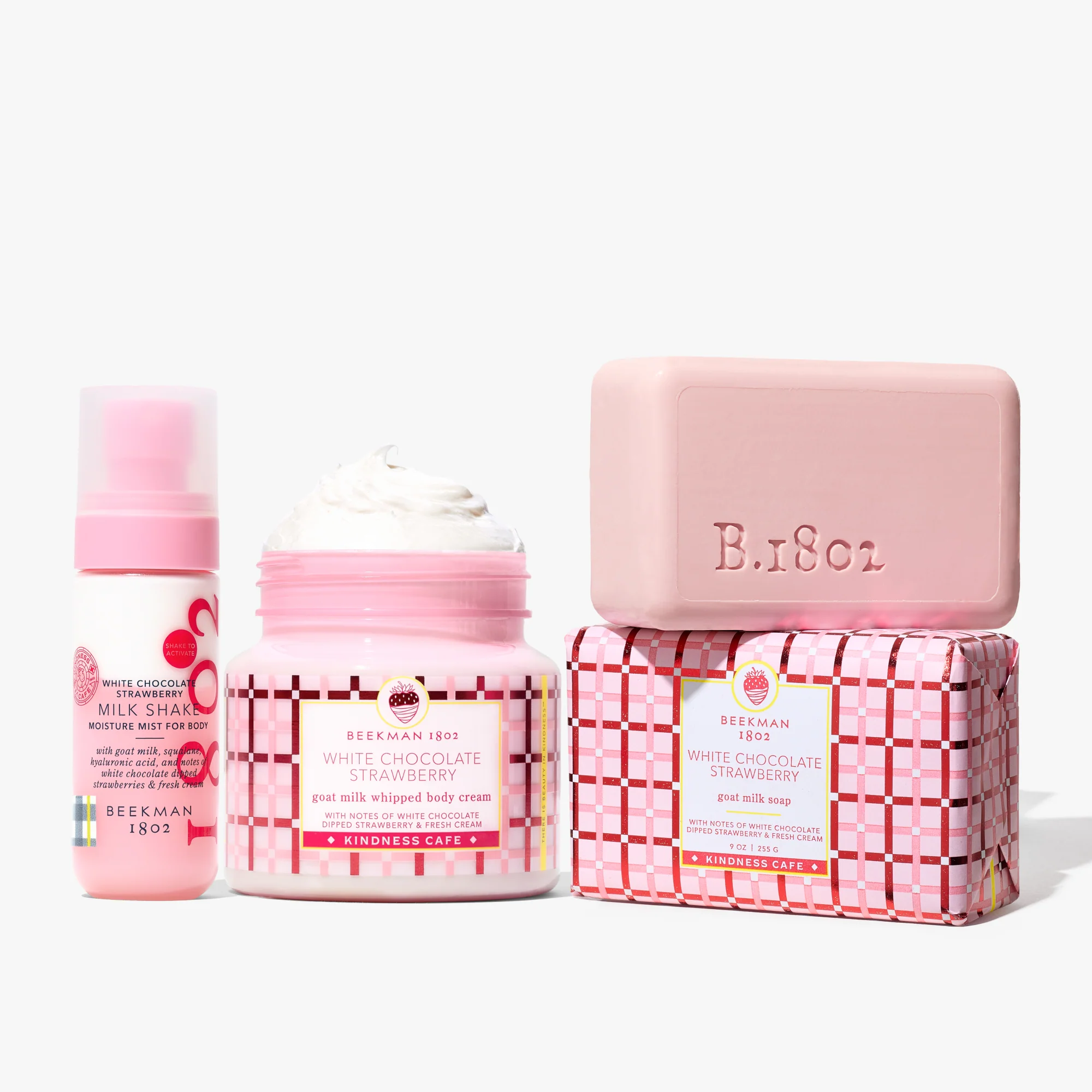 Strawberries & Cream Bodycare Routine